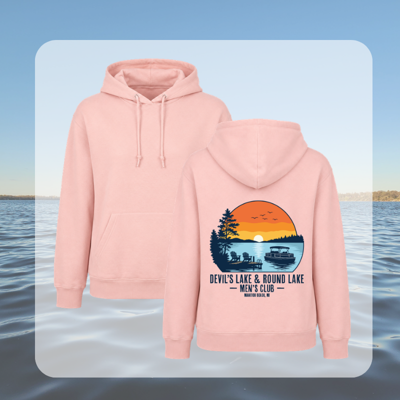 Devil’s Lake & Round Lake Men’s Club Tropical Hoodie