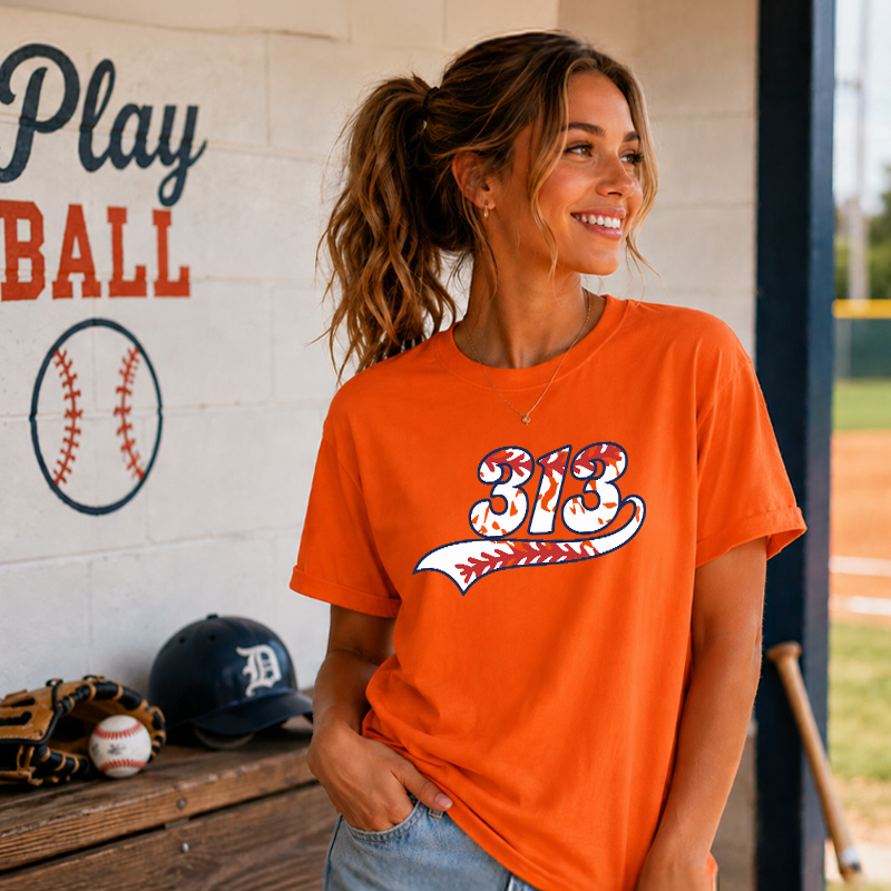 313 Baseball Tee