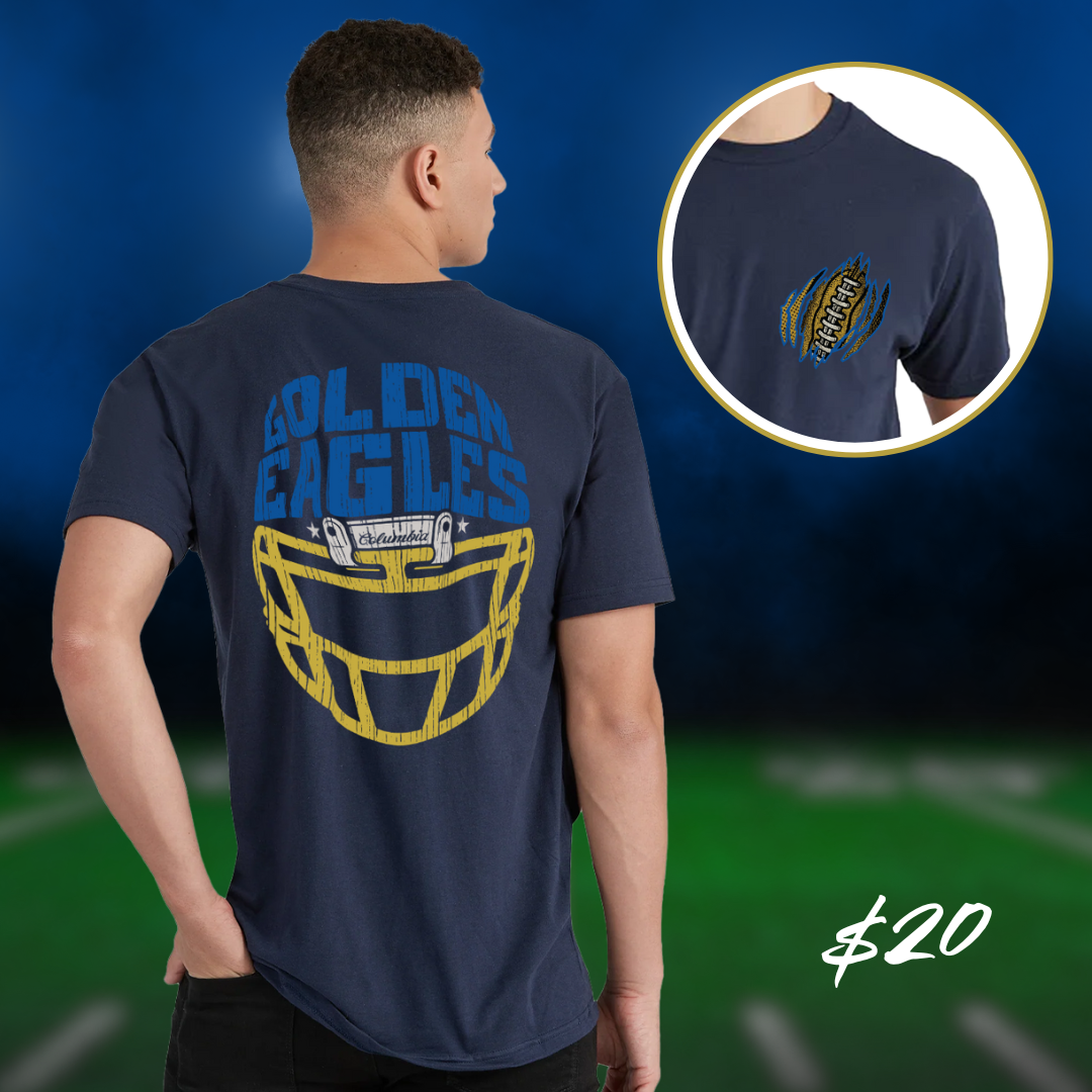 Golden Eagles Helmet Tee