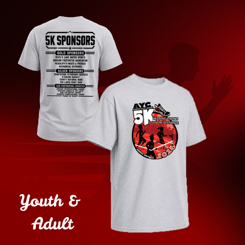 AYC Virtual 5K Fundraiser Tee Unisex Tee