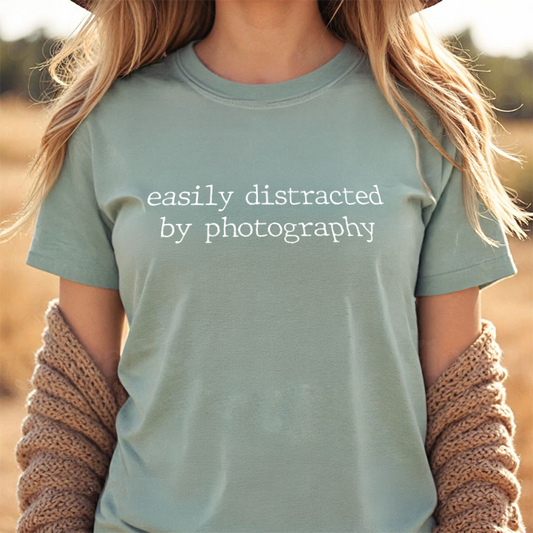 Easily Distracted By Photography - Tee