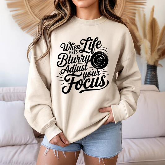 Adjust Your Focus - Crewneck