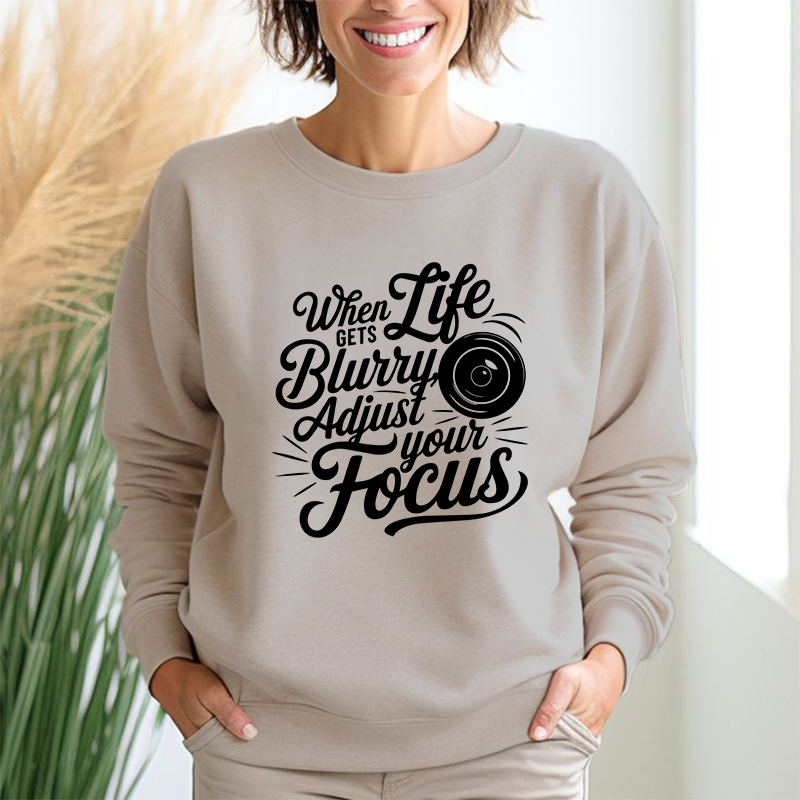 Adjust Your Focus - Crewneck