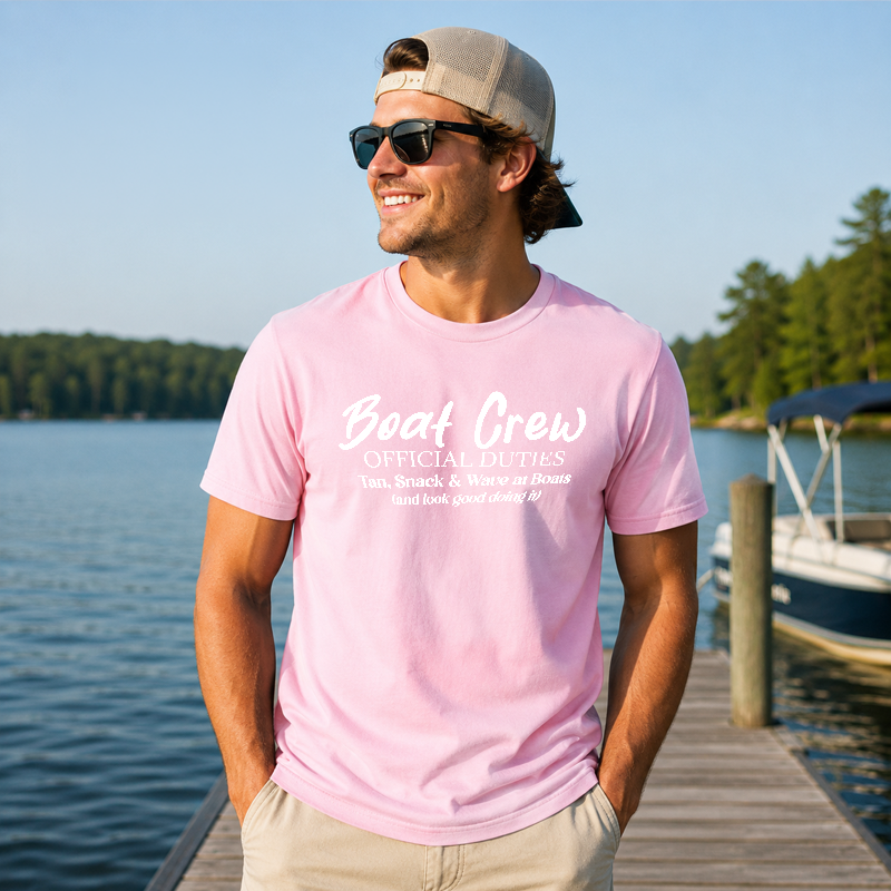 Boat Crew – Official Duties Tee