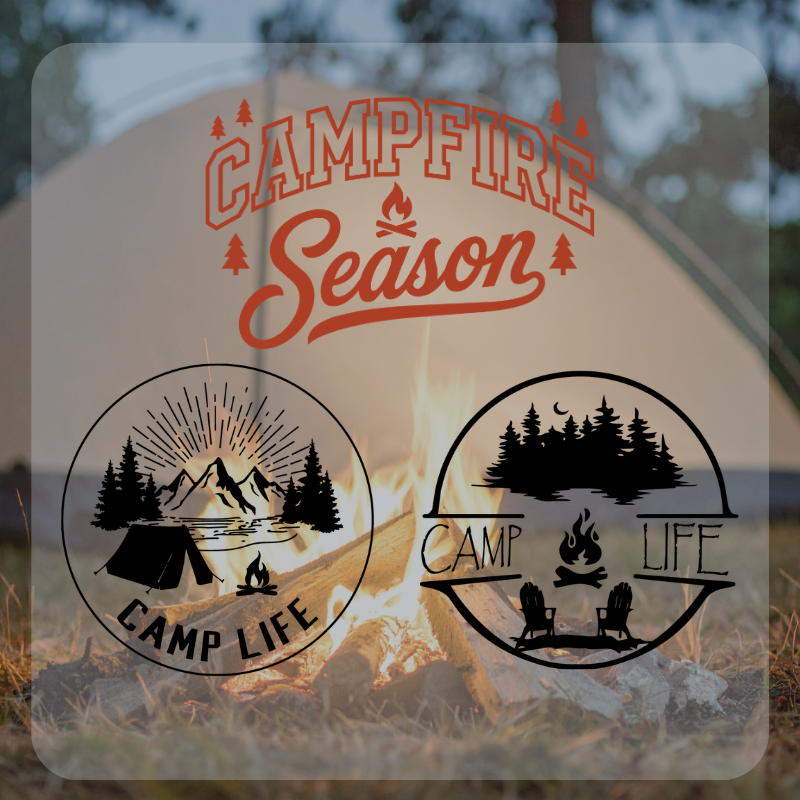 Custom Camping Koozie