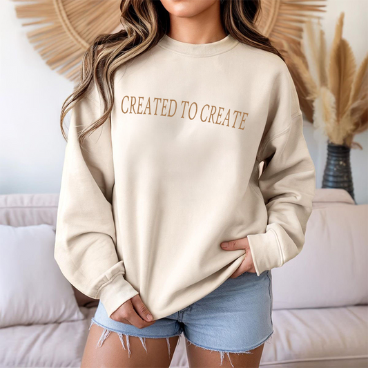 Created to Create - Crewneck