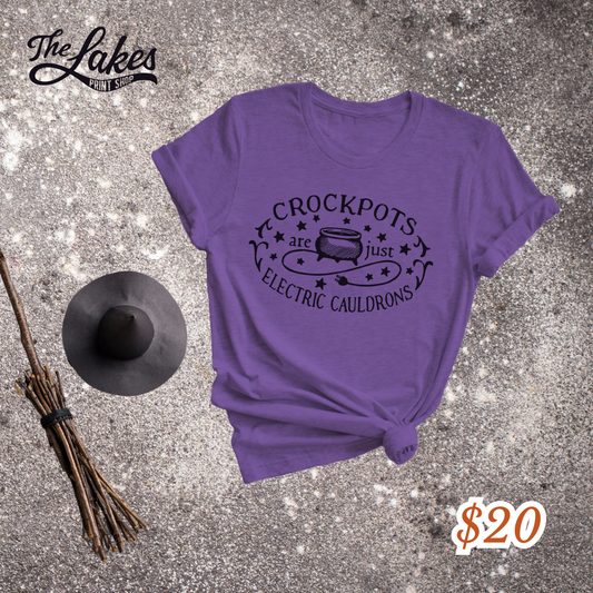 Crockpots Are Just Electrical Cauldrons Soft Tee