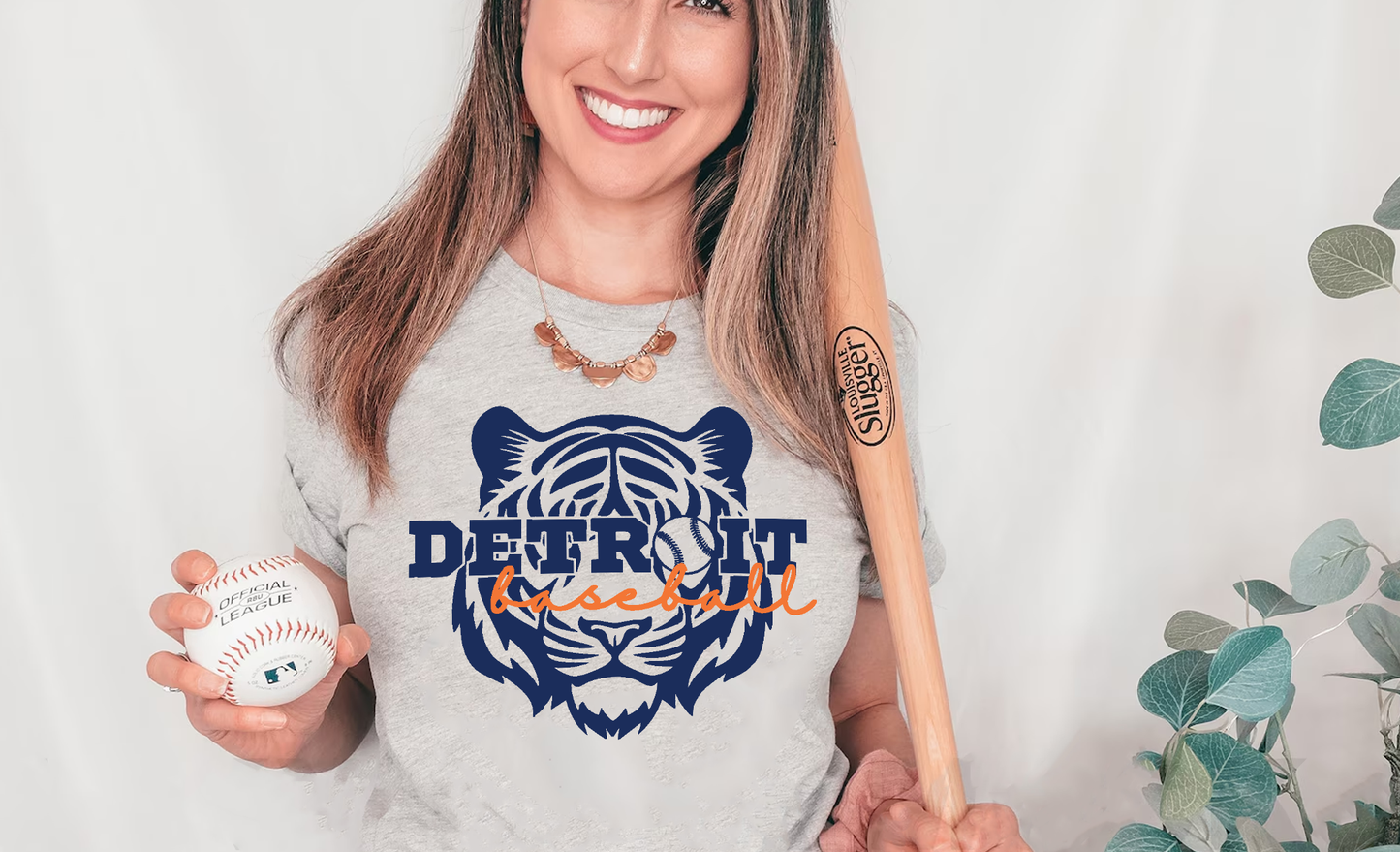 Detroit Baseball Tiger Tee