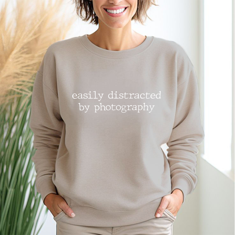 Easily Distracted By Photography - Crewneck