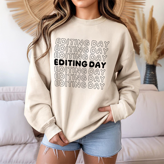 Editing Day - Crewneck