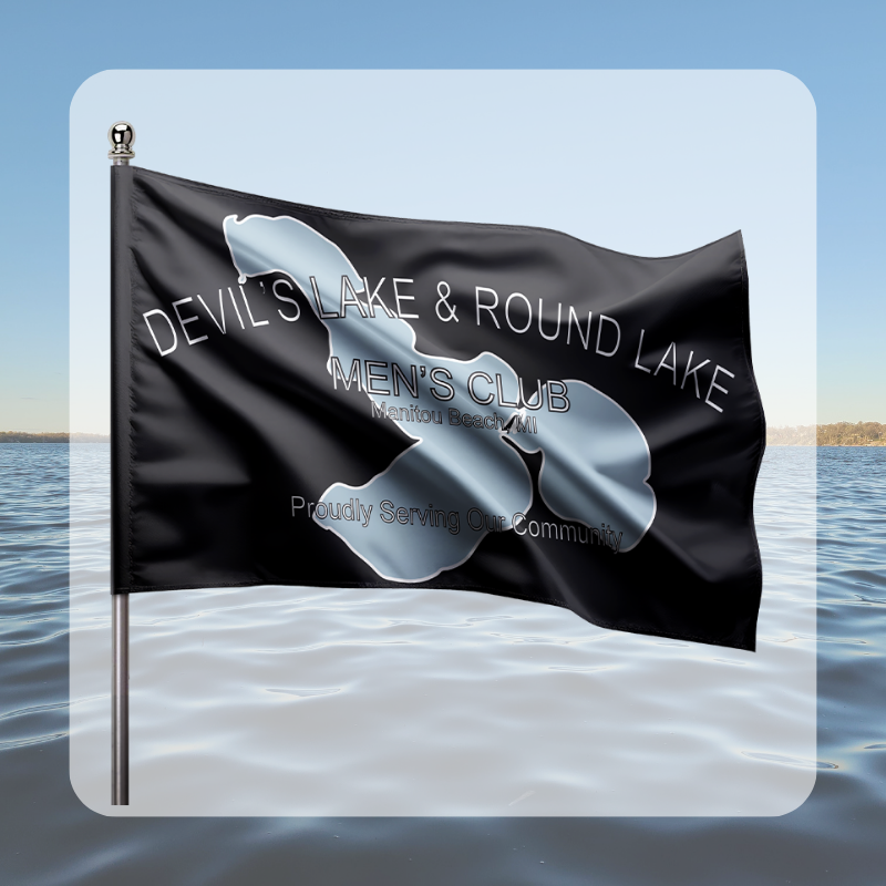 Devils Lake & Round Lake Men’s Club Flag