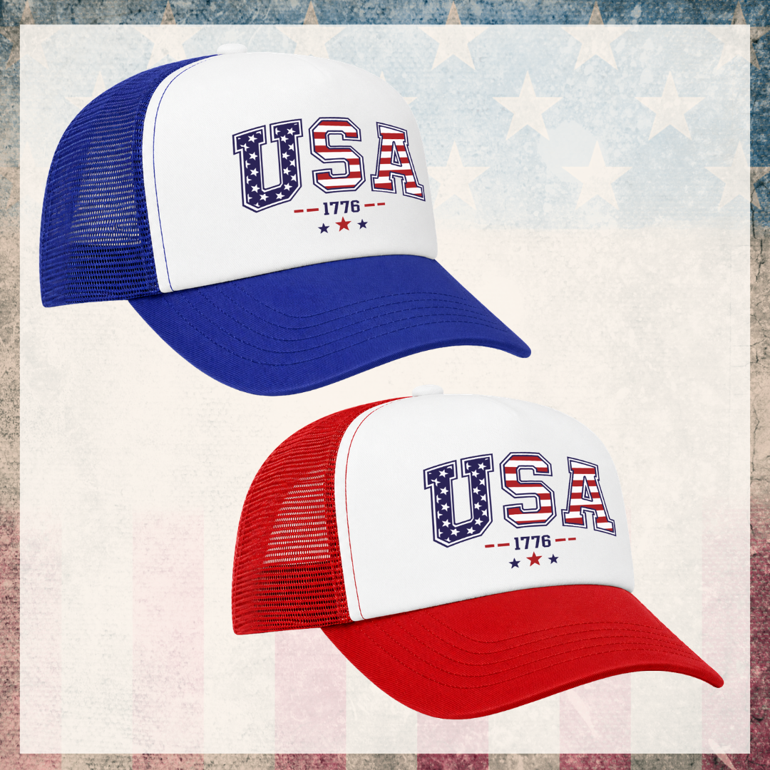 USA 1776 Trucker Hat