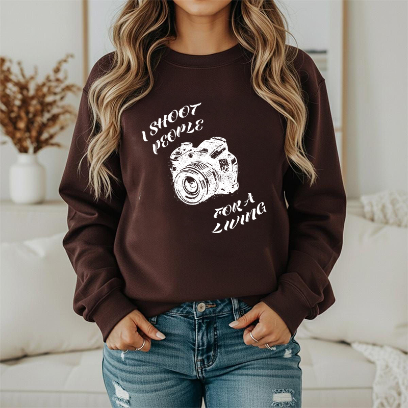 I Shoot People For A Living - Crewneck