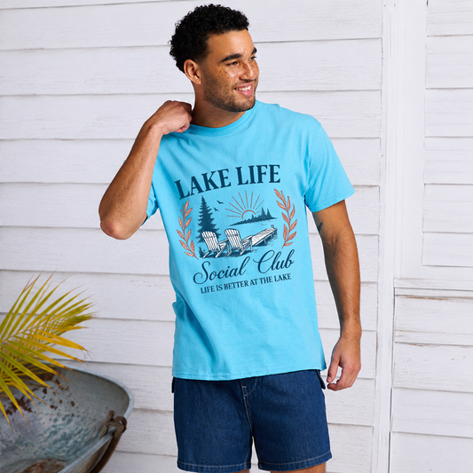 Lake Life Social Club Tee