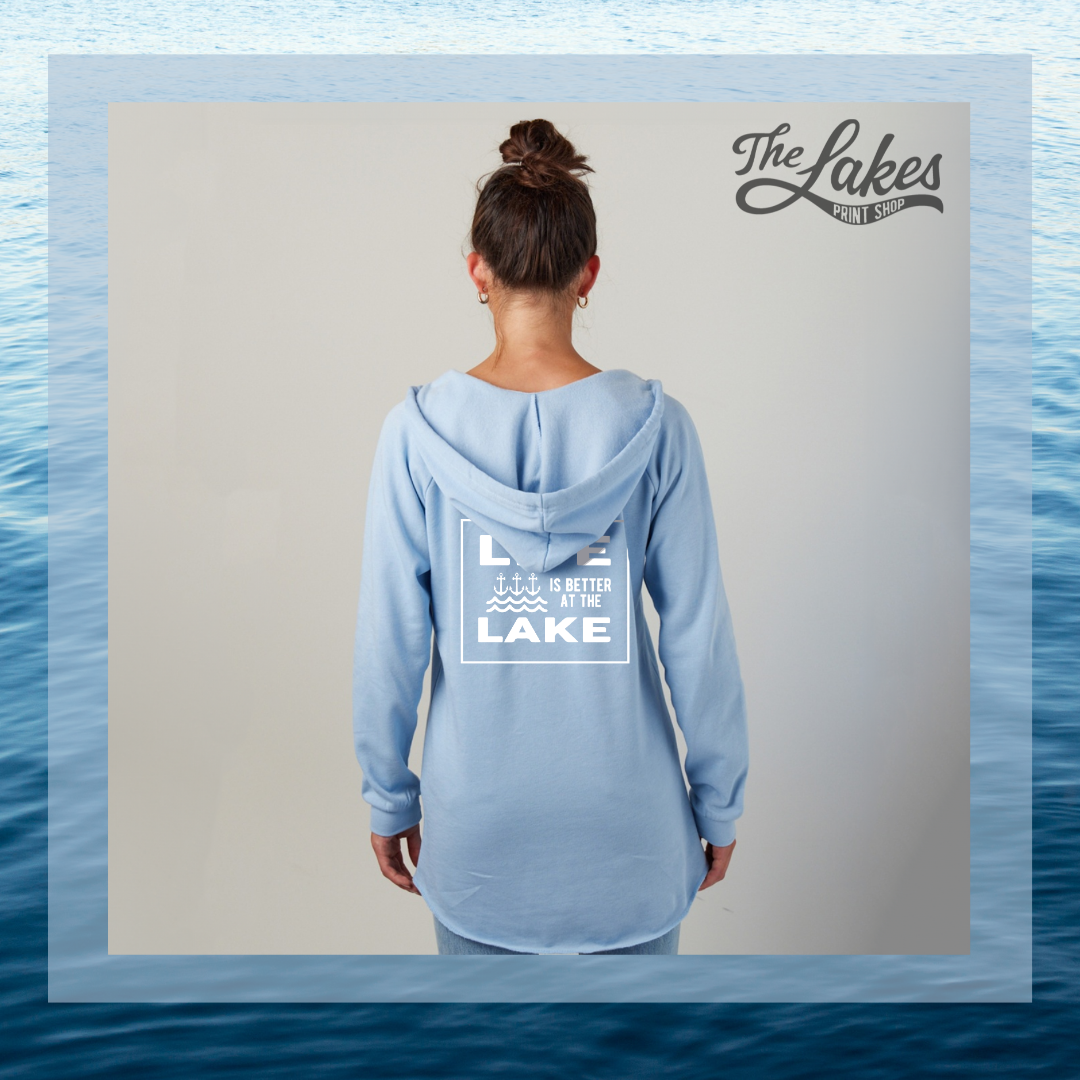 Life Is Better at the Lake Hoodie Long Tee