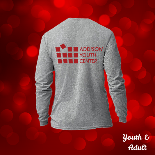 Addison Youth Center - Grey Regular Long Sleeve