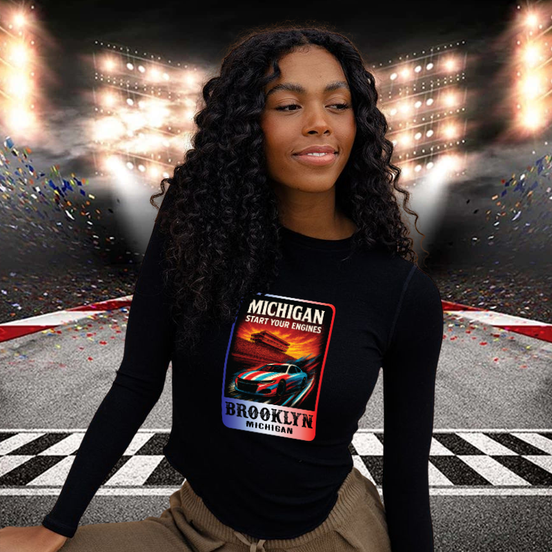 Michigan Start Your Engines Tee