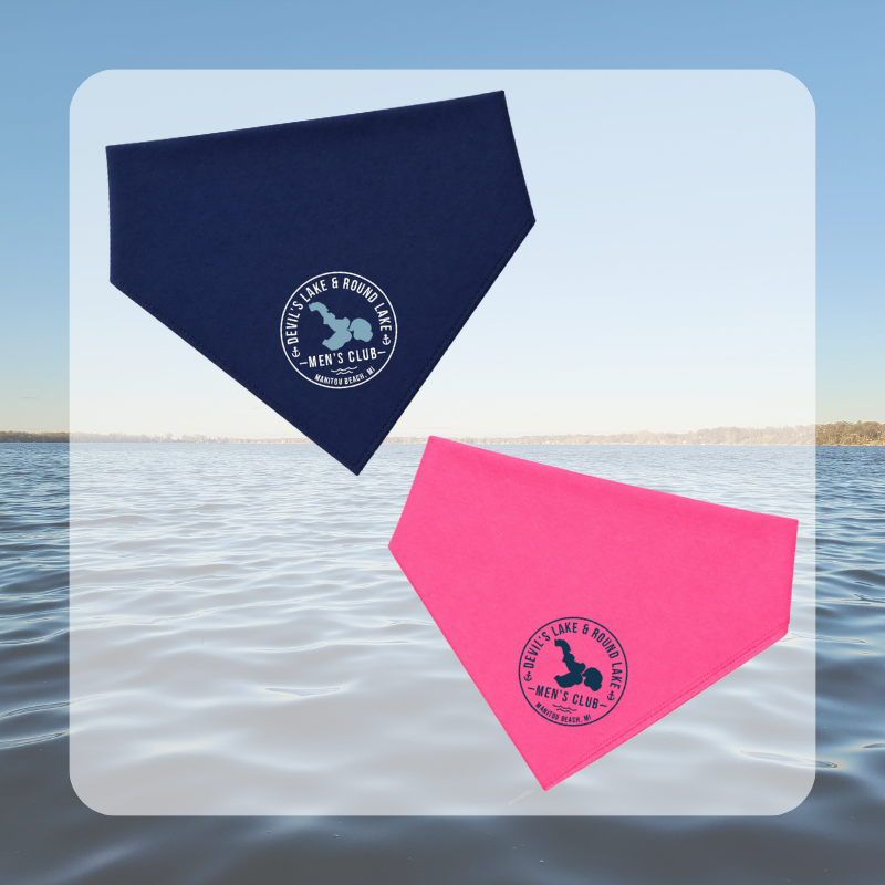 Devils Lake & Round Lake Men’s Club Dog Bandana