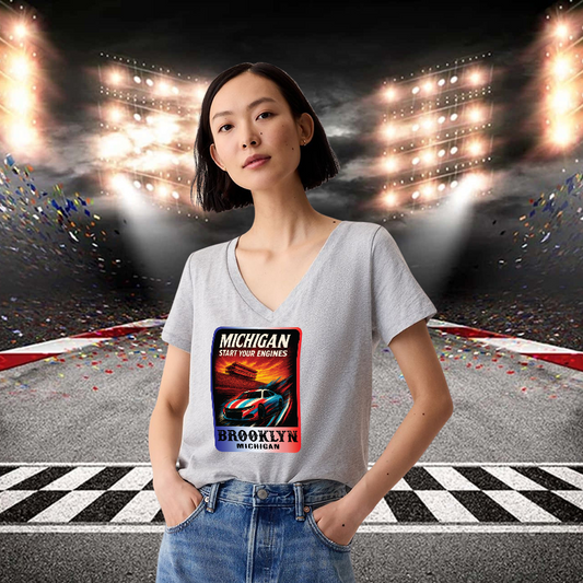 Michigan Start Your Engines Tee