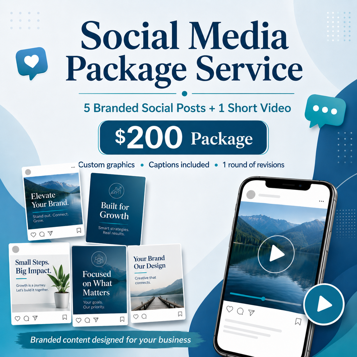 Social Media Package Service