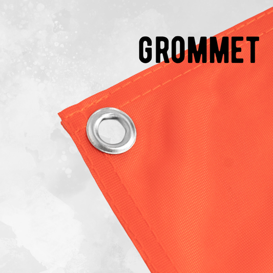 Vinyl Banners - SINGLE SIDED - Grommets