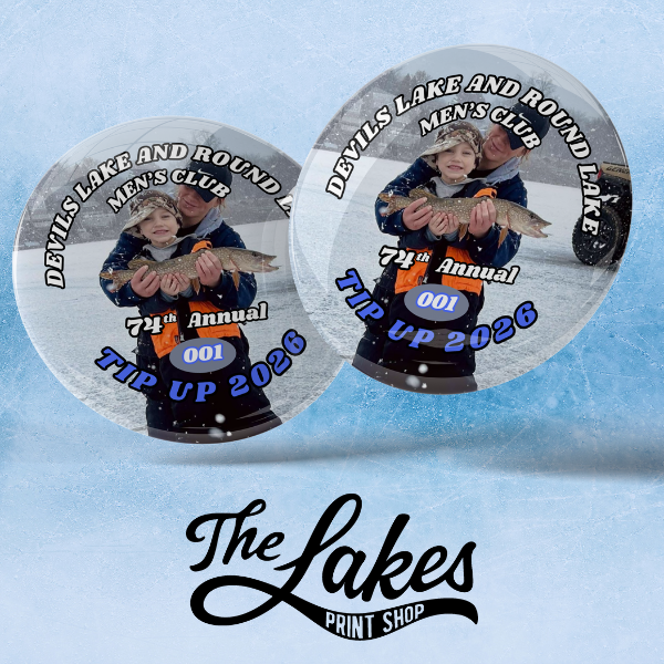 74th Annual Tip-Up Button