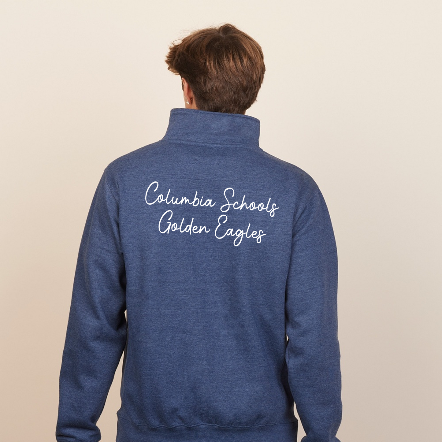 Columbia Schools Golden Eagles Quarter-Zip