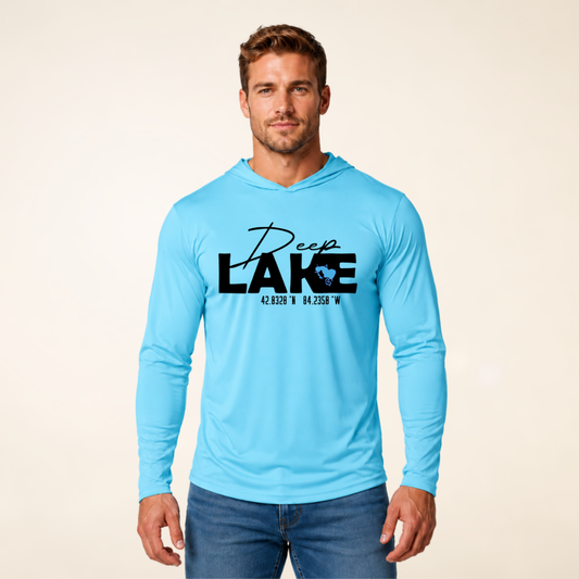 Local Lake - UPF50+ Hooded Long Sleeve