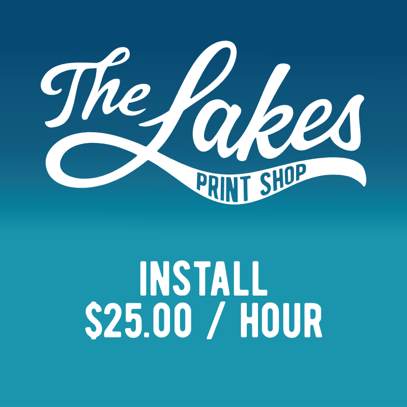 Graphic Design Service - Install
