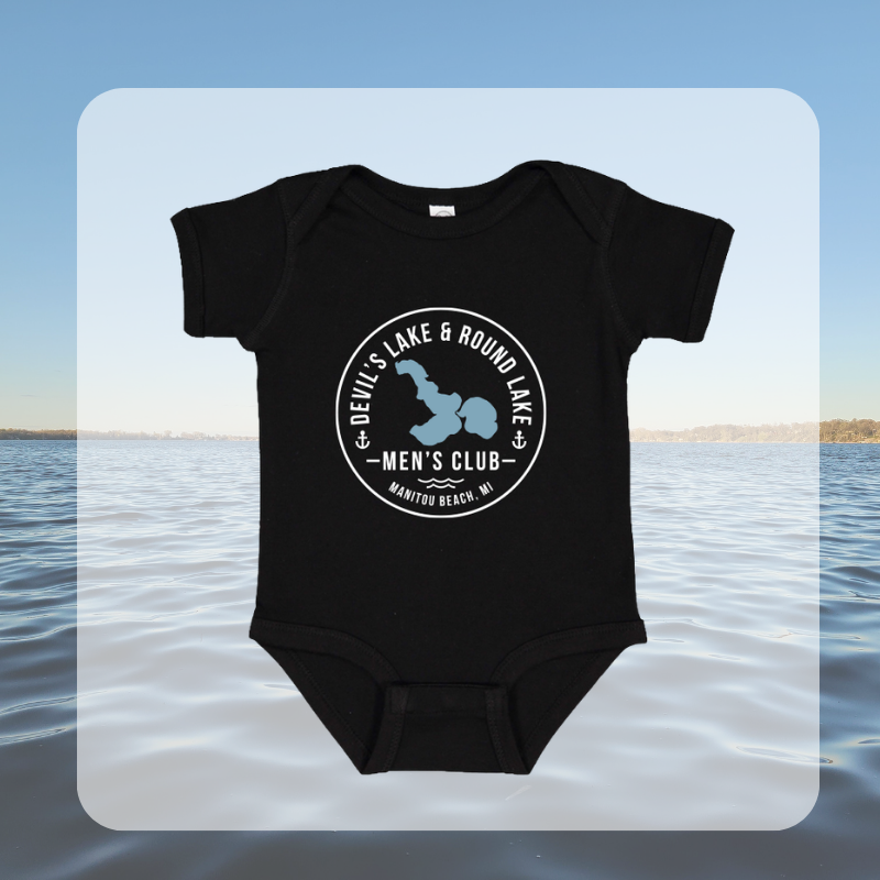 Devil’s Lake & Round Lake Men’s Club Classic Short Infant Onesie