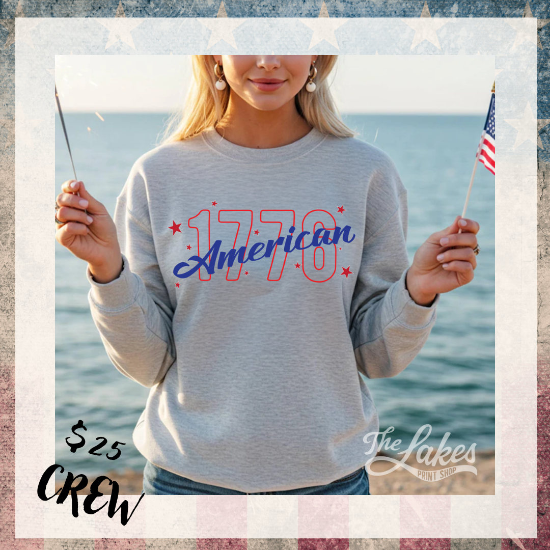 1776 American Crew Sweatshirt