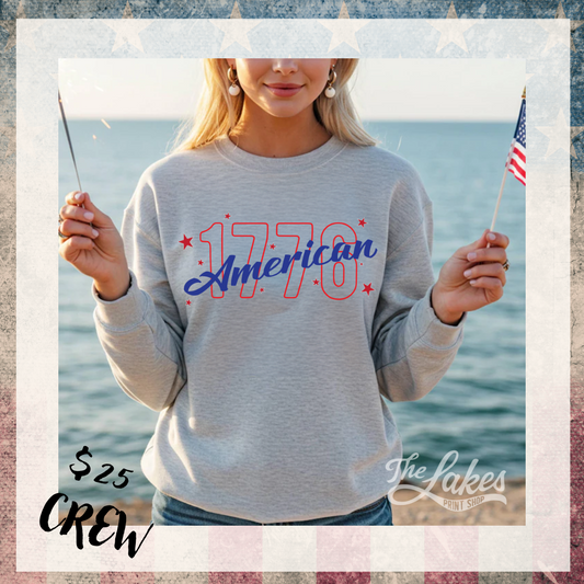 1776 American Crew Sweatshirt