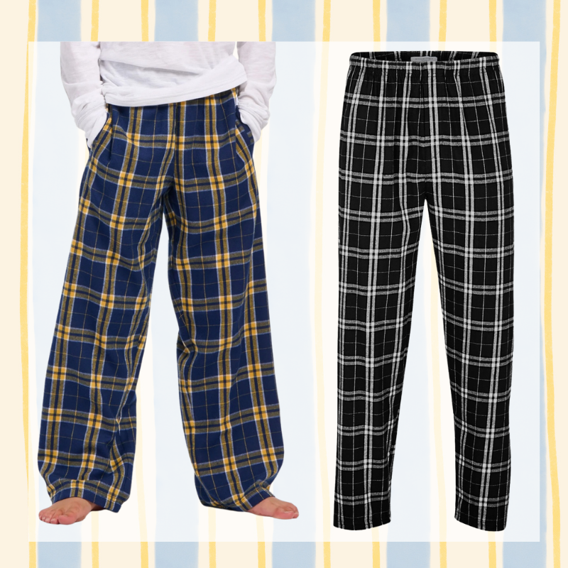 Columbia Eagles Plaid Flannel Pants