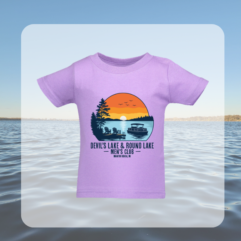 Devil’s Lake & Round Lake Men’s Club Tropical Toddler Tee