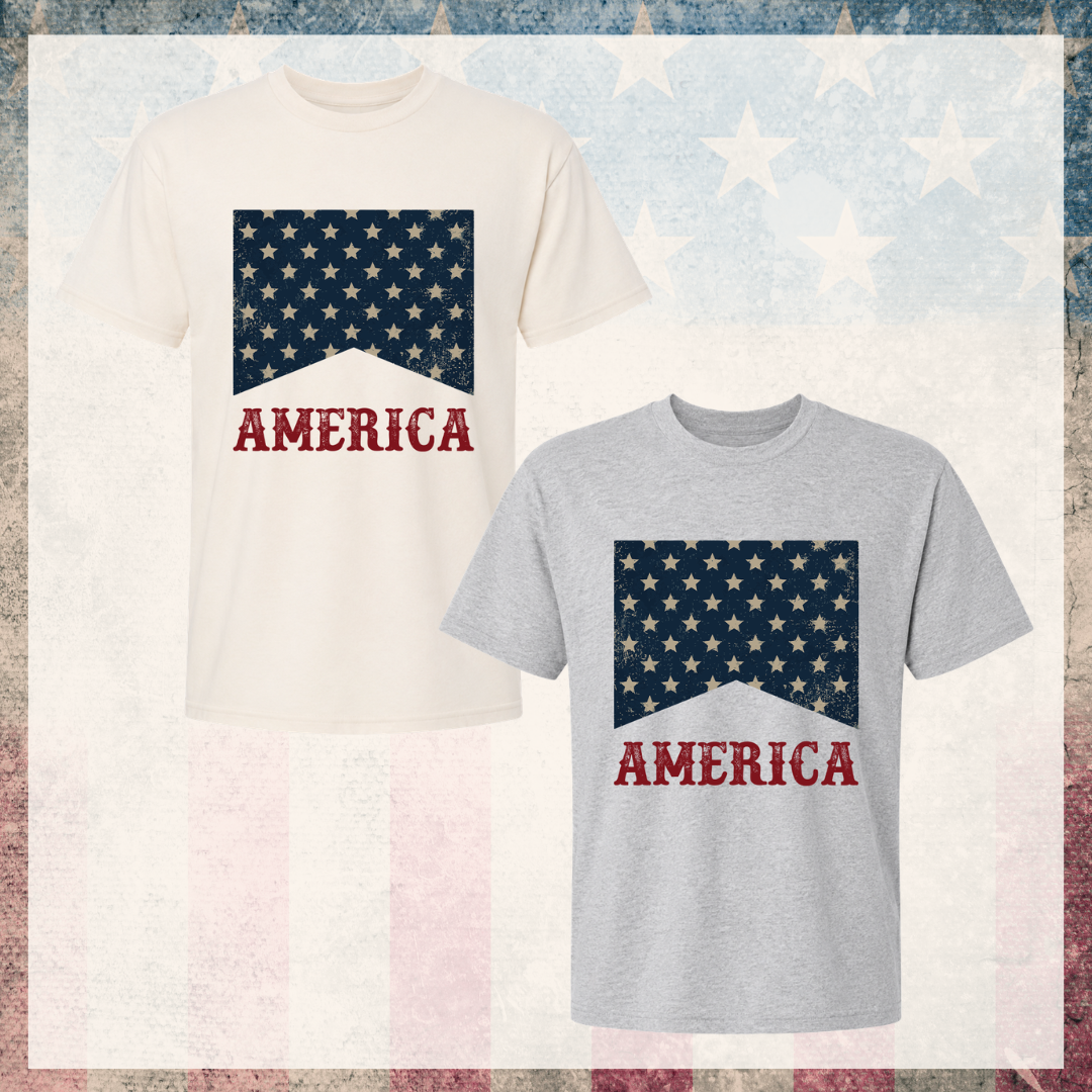America Flag Tee