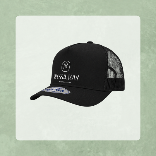 Ryssa Kay Photography Black Trucker Hat