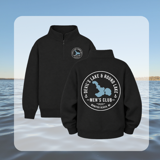 Devil’s Lake & Round Lake Men’s Club Youth 3/4 Zip Up