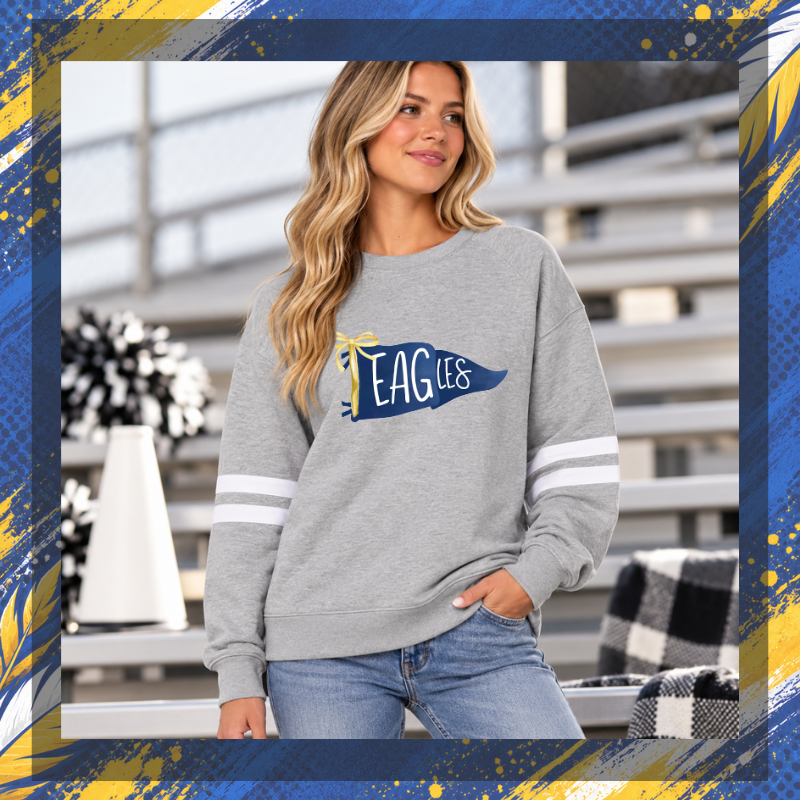 Columbia Eagles Game Day Crewneck