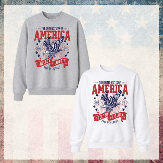 United States of America Crew Sweatshirt