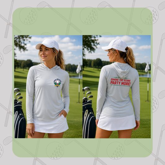 Hook & Slice Hooded Performance Shirt