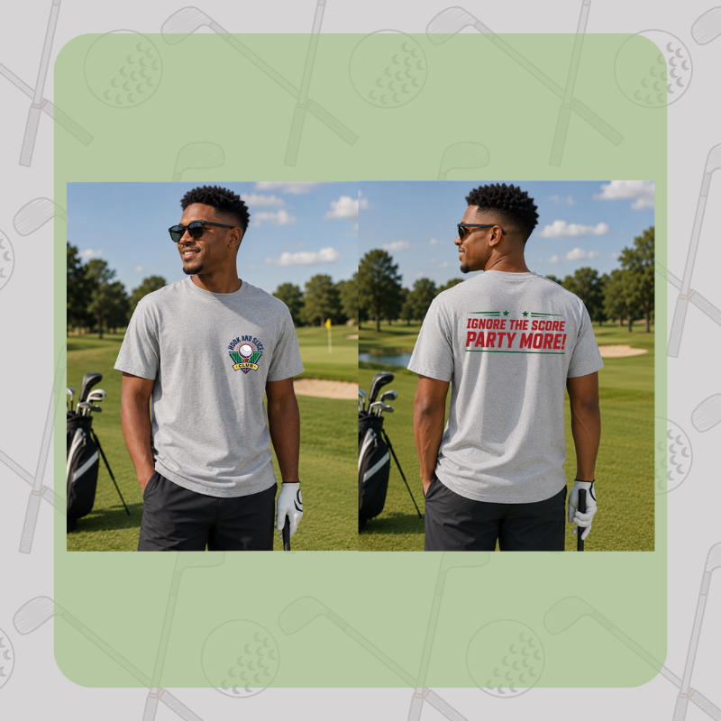 Hook & Slice Party More Tee