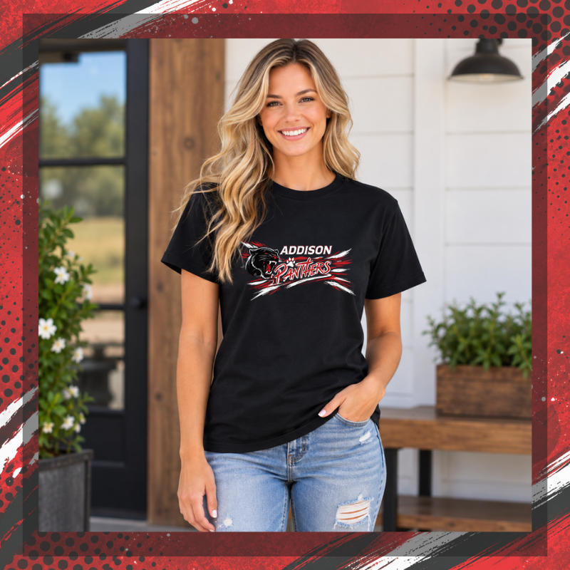 Addison Panthers Classic Tee