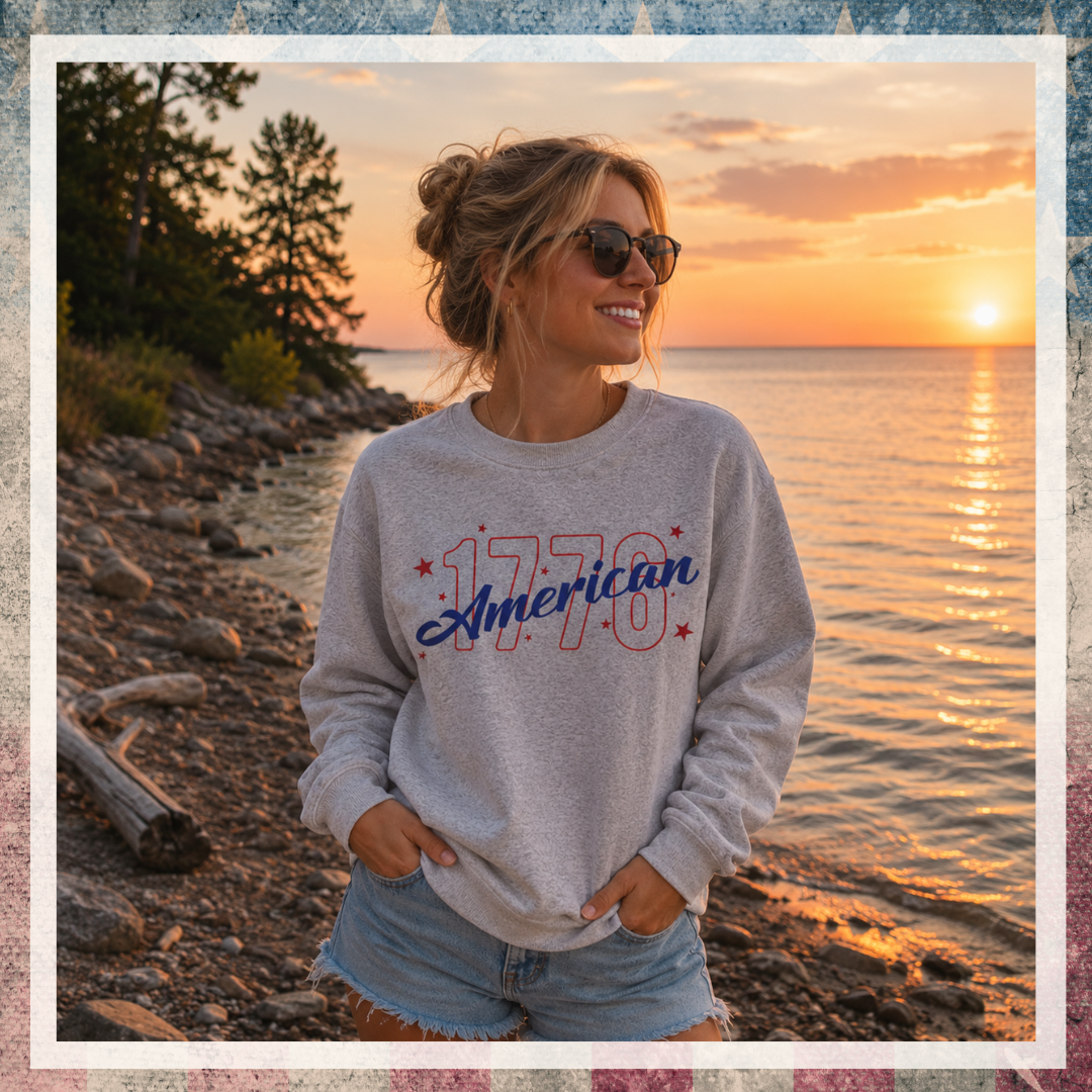 1776 American Crew Sweatshirt