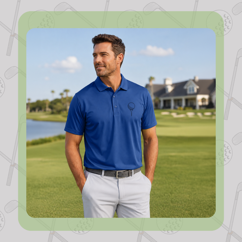 Golf Ball Performance Polo