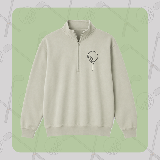 Golf Ball Quarter-Zip Sweatshirt