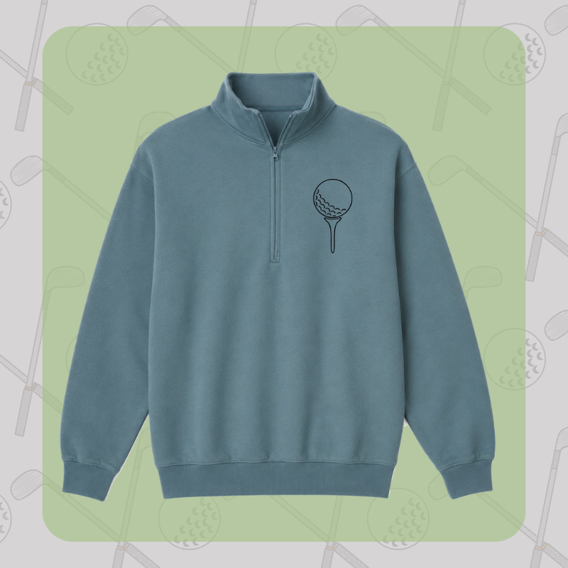Golf Ball Quarter-Zip Sweatshirt