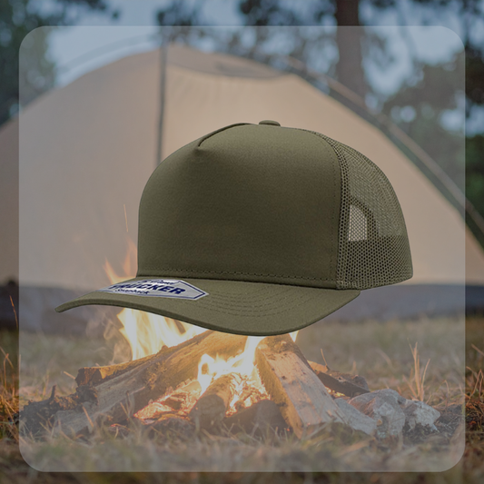 Custom Camping Trucker Hat