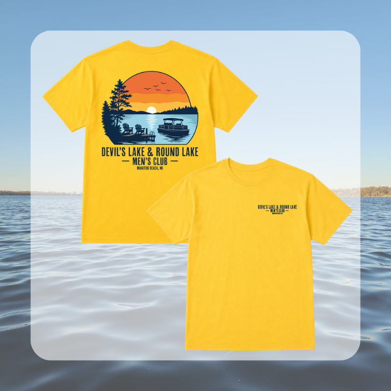 Devil’s Lake & Round Lake Men’s Club Tropical Tees