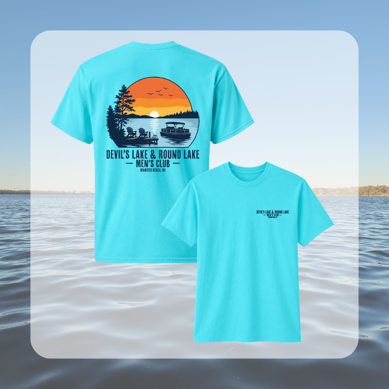 Devil’s Lake & Round Lake Men’s Club Tropical Tees