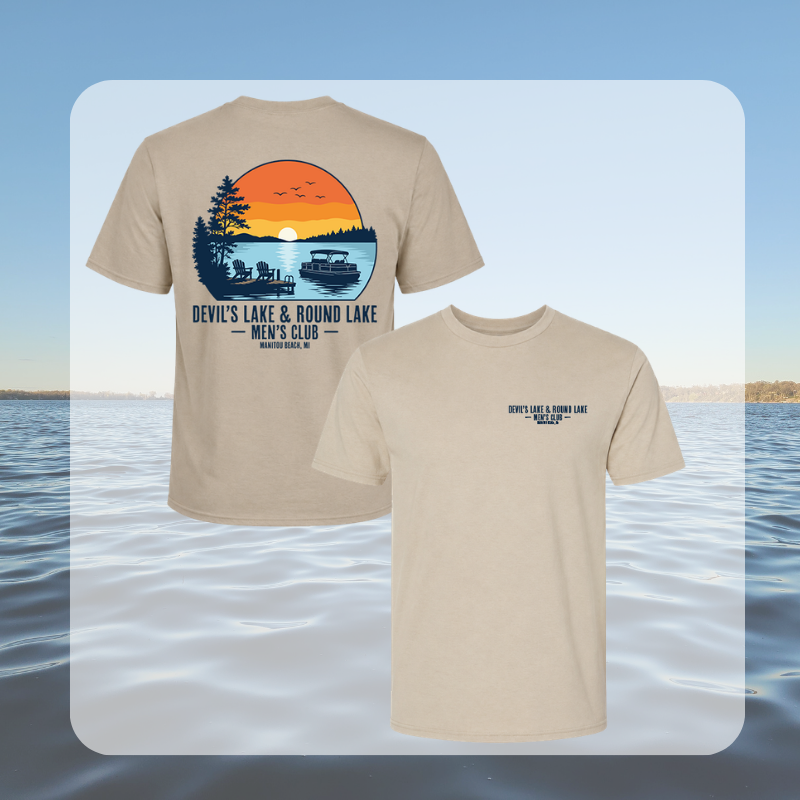 Devil’s Lake & Round Lake Men’s Club Tropical Tees